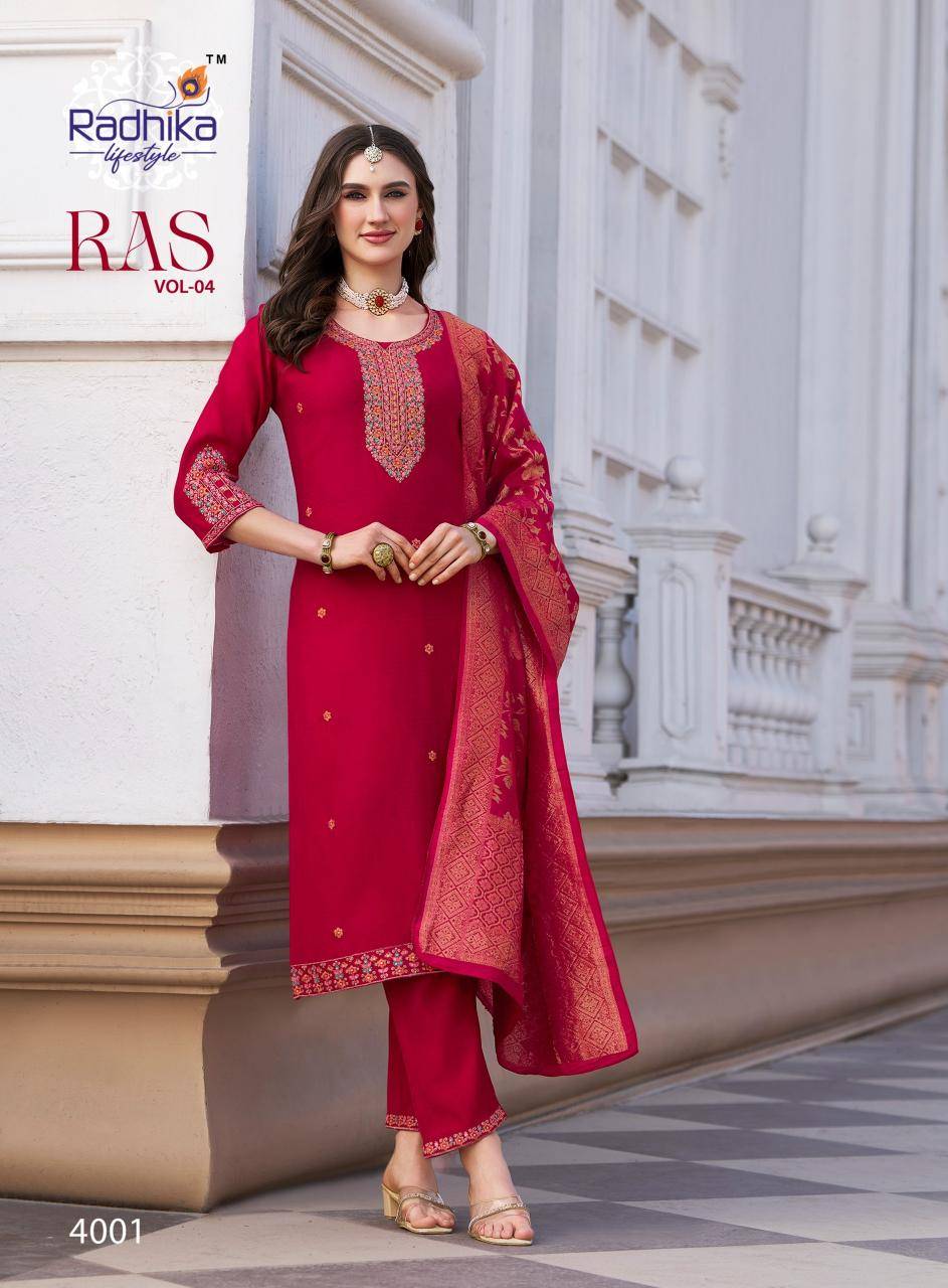 Radhika raas vol-4 Wholesale kurti supplier
